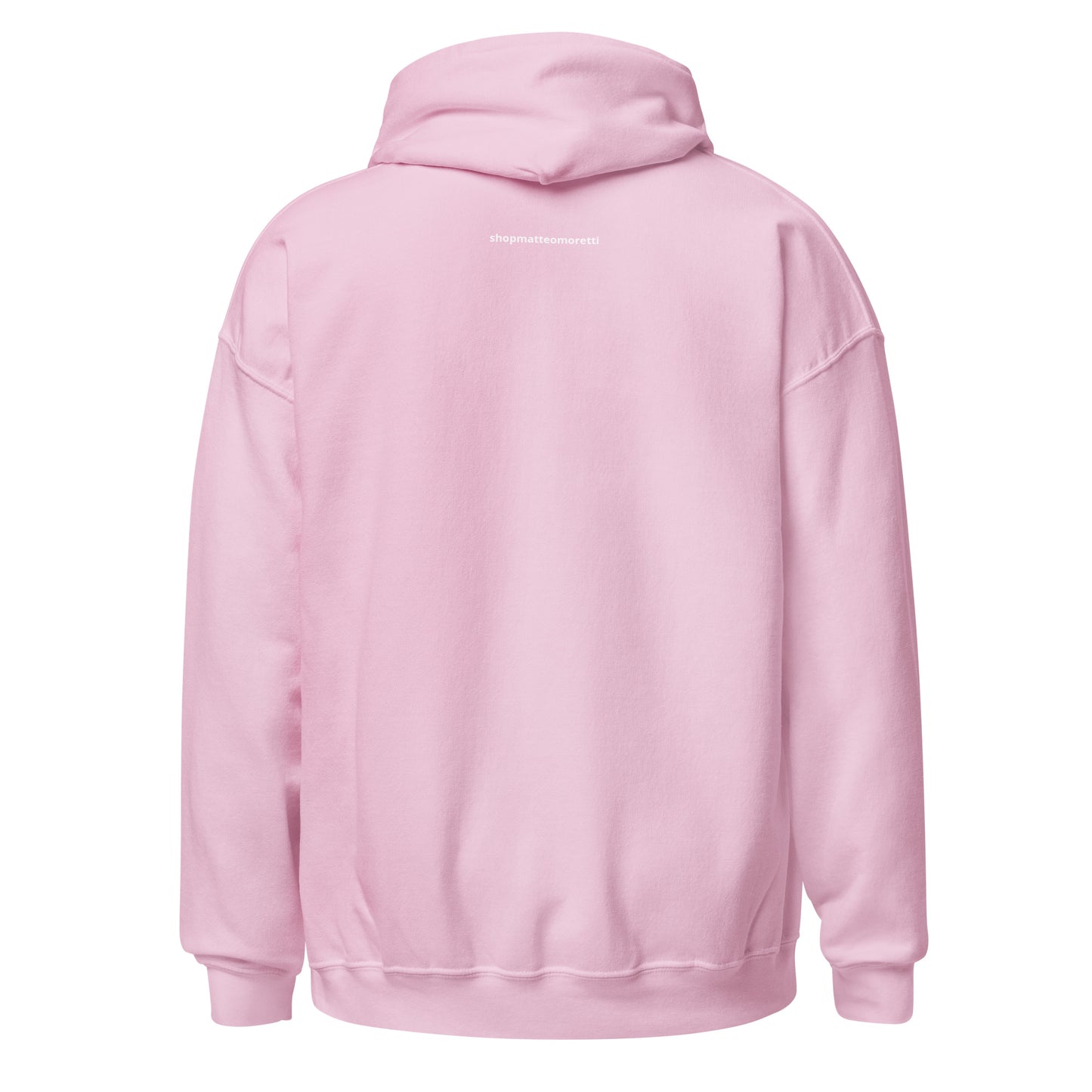 Light Pink Do Hugs Not Drugs Hoodie